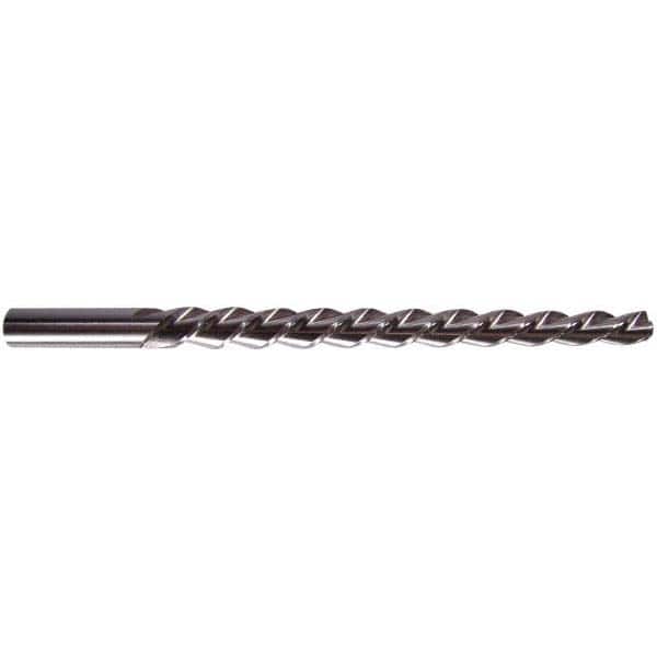 Alvord Polk - #7 Pin, 27/64" Diam, 0.3297" Small End, 0.4062" Diam Straight Shank, 4-7/16" Flute, Taper Pin Reamer - Industrial Tool & Supply