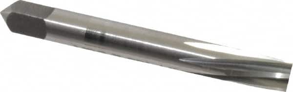 Alvord Polk - #1 Pin, 0.1798" Diam, 0.1447" Small End, 3/16" Diam Straight Shank, 1-11/16" Flute, Taper Pin Reamer - Industrial Tool & Supply