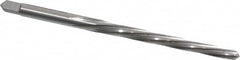Alvord Polk - #0 Pin, 0.1638" Diam, 0.1287" Small End, 0.1719" Diam Straight Shank, 1-11/16" Flute, Taper Pin Reamer - Industrial Tool & Supply