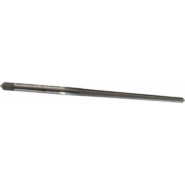 Alvord Polk - #5/0 Pin, 0.0966" Diam, 0.0719" Small End, 0.1094" Diam Straight Shank, 1-3/16" Flute, Taper Pin Reamer - Industrial Tool & Supply