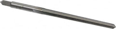 Alvord Polk - #2/0 Pin, 0.1462" Diam, 0.1137" Small End, 0.1562" Diam Straight Shank, 1-9/16" Flute, Taper Pin Reamer - Industrial Tool & Supply