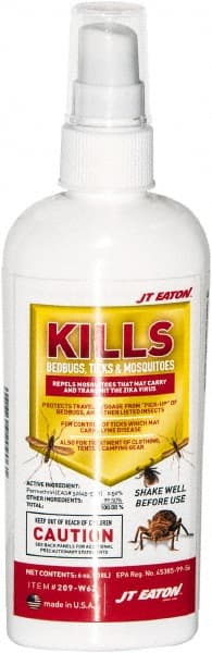 J.T. Eaton - 6 Fluid Ounce Bottle Bedbug Killer - Industrial Tool & Supply