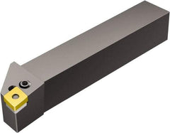 Sandvik Coromant - PCLNR/L, Left Hand Cut, -5° Lead Angle, 50mm Shank Height x 50mm Shank Width, Negative Rake Indexable Turning Toolholder - 300mm OAL, CNMG 25 09 24, CNMG 866 Insert Compatibility, Series T-Max P - Industrial Tool & Supply