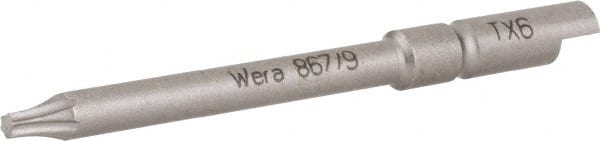 Wera - 4mm Drive Precision Torx Precision Bit - Industrial Tool & Supply