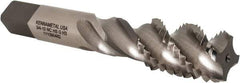 Kennametal - 3/4-10 UNC 4 Flute Bottoming Spiral Flute Tap - Vanadium High Speed Steel, Bright Finish, 4-1/4" OAL, Right Hand Flute, Right Hand Thread, H3 - Industrial Tool & Supply