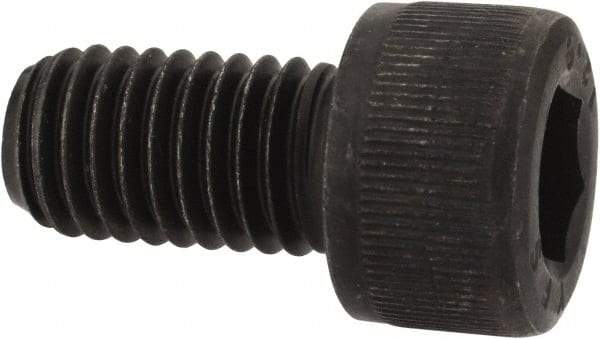 Value Collection - M10x1.50 Metric Coarse Hex Socket Drive, Socket Cap Screw - Grade 12.9 Alloy Steel, Black Oxide Finish, Fully Threaded, 18mm Length Under Head - Industrial Tool & Supply