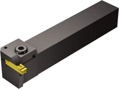 Sandvik Coromant - R/LG123..CM, Right Hand, Indexable Grooving Tool Holder - N123K2-0600-0004-TF Insert Compatibility, 25mm Shank Height, 25mm Shank Width, 150mm OAL - Industrial Tool & Supply