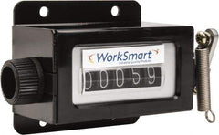 Value Collection - 5 Digit Mechanical Display Stroke Counter - Manual Reset - Industrial Tool & Supply