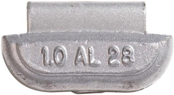 Bada - 2.25 oz ALFE Wheel Weight - Red, Steel, For Use with Automotive & Light Trucks - Industrial Tool & Supply