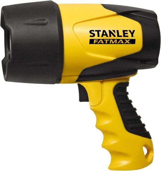 Stanley - Yellow LED Spotlight - 520 Lumens, 12 Volt, 5 Watt - Industrial Tool & Supply