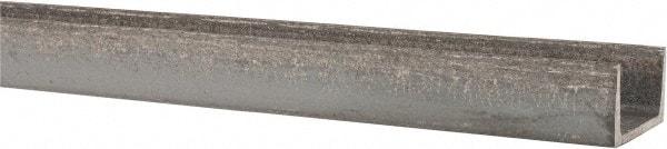 Value Collection - Channel Iron Material Specification: Low Carbon Steel Wall Thickness (Inch): 1/8 - Industrial Tool & Supply