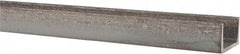 Value Collection - Channel Iron Material Specification: Low Carbon Steel Wall Thickness (Inch): 1/8 - Industrial Tool & Supply