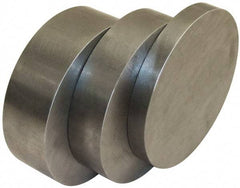 Value Collection - 9" Diam x 2" Long, 1018 Steel Round Rod - Cold Finish, Mill, Low Carbon Steel - Industrial Tool & Supply