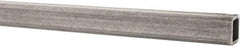 Value Collection - 1 Inch Square x 6 Ft. Long, Low Carbon Steel, Square Welded Tube - 0.12 Inch Wall Thickness, Low Carbon Grade - Industrial Tool & Supply