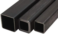 Value Collection - 3 Inch Wide x 2 Inch High x 6 Ft. Long, Low Carbon Steel, Rectangular Welded Tube - 0.12 Inch Wall Thickness, Low Carbon Grade - Industrial Tool & Supply