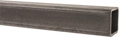 Value Collection - 1-1/2 Inch Square x 6 Ft. Long, Low Carbon Steel, Square Welded Tube - 0.12 Inch Wall Thickness, Low Carbon Grade - Industrial Tool & Supply