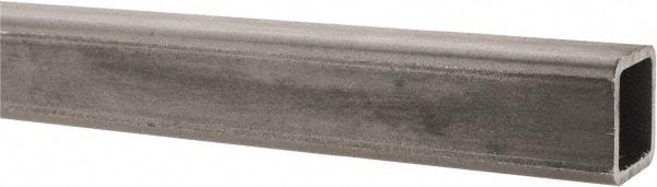 Value Collection - 1-1/4 Inch Square x 6 Ft. Long, Low Carbon Steel, Square Welded Tube - 0.12 Inch Wall Thickness, Low Carbon Grade - Industrial Tool & Supply