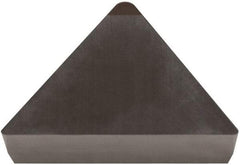 Sumitomo - NU-TPG222 Grade BN2000 PCBN Turning Insert - Uncoated, 60° Triangle, 1/4" Inscr Circle, 1/8" Thick, 1/32" Corner Radius - Industrial Tool & Supply