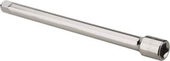 Paramount - 1/2" Drive Standard Socket Extension - 10" OAL, Chrome Finish - Industrial Tool & Supply