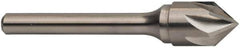 Keo - 1-1/4" Head Diam, 3/4" Shank Diam, 6 Flute 82° Solid Carbide Countersink - Bright Finish, 3-1/4" OAL, Single End - Industrial Tool & Supply