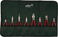 Wiha - 8 Piece Cutting Plier Set - Comes in Box - Industrial Tool & Supply