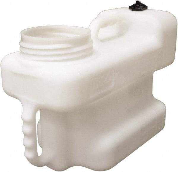 Trico - 384 oz Capacity Polyethylene Oil Storage System - 4-7/8" Mouth OD, Opaque - Industrial Tool & Supply