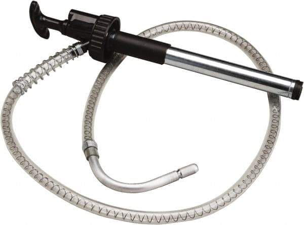 Trico - Oil Lubrication Steel Lever Hand Pump - For 2, 3, or 4 Gal Container - Industrial Tool & Supply