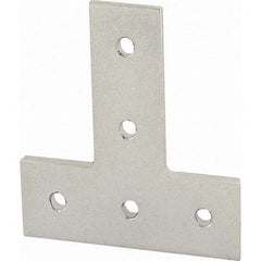 80/20 Inc. - 4-1/2" Wide x 4-1/2" High Open Shelving Joining Plate - Industrial Tool & Supply