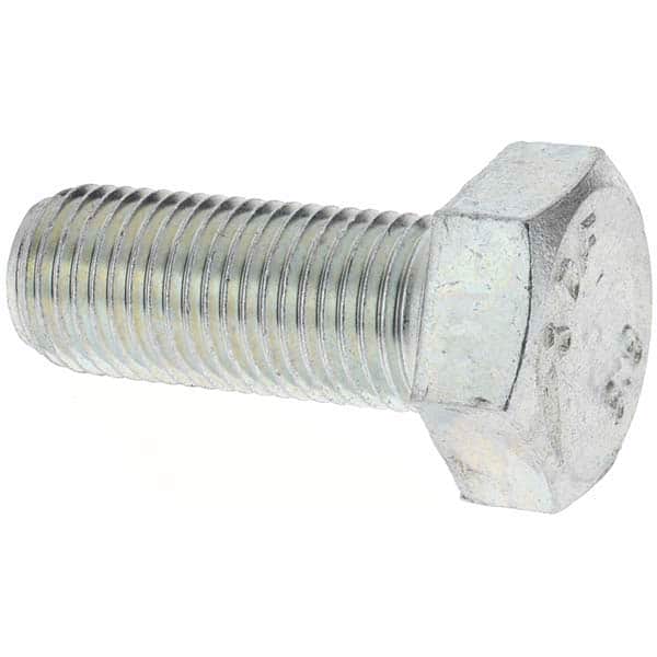 Value Collection - M14x1.50mm Metric Fine, 35mm Long Hex Head Cap Screw - Industrial Tool & Supply