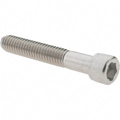 Made in USA - 5/16-18 UNC Hex Socket Drive, Socket Cap Screw - Grade 316 Stainless Steel, 2" Length Under Head - Industrial Tool & Supply