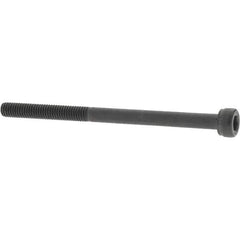 Value Collection - M3x0.50 Metric Coarse Hex Socket Drive, Socket Cap Screw - Grade 12.9 Alloy Steel, Black Oxide Finish, Partially Threaded, 45mm Length Under Head - Industrial Tool & Supply