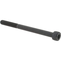 Value Collection - M5x0.80 Metric Coarse Hex Socket Drive, Socket Cap Screw - Grade 12.9 Alloy Steel, Black Oxide Finish, Partially Threaded, 65mm Length Under Head - Industrial Tool & Supply