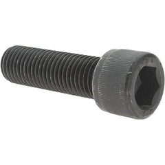 Value Collection - M20x2.50 Metric Coarse Hex Socket Drive, Socket Cap Screw - Grade 12.9 Alloy Steel, Black Oxide Finish, Fully Threaded, 65mm Length Under Head - Industrial Tool & Supply