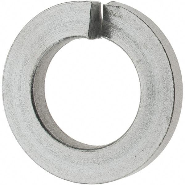 Value Collection - 1/2", 1/8" Thick Split Lock Washer - 316 Stainless Steel, 0.506" Min ID, 0.518" Max ID, 0.873" Min OD, 0.883" Max OD - Industrial Tool & Supply