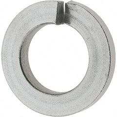 Value Collection - 1/2", 1/8" Thick Split Lock Washer - 316 Stainless Steel, 0.506" Min ID, 0.518" Max ID, 0.873" Min OD, 0.883" Max OD - Industrial Tool & Supply