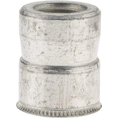 Value Collection - 5/16-24 UNF, Cadmium-Plated, Steel Knurled Rivet Nut Inserts - 0.03" to 0.09" Grip, 1/2" Drill Size, 0.528" Body Diam - Industrial Tool & Supply