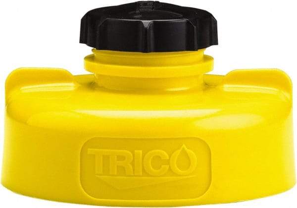 Trico - 4 Gal Capacity Polyethylene Oil Storage System - Yellow - Industrial Tool & Supply