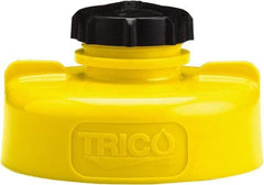 Trico - 4 Gal Capacity Polyethylene Oil Storage System - Yellow - Industrial Tool & Supply