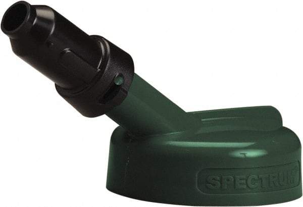 Trico - 4 Gal Capacity Polyethylene Oil Storage System - 1" Tip OD, 7" Straight Spout, Dark Green - Industrial Tool & Supply