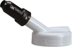 Trico - 4 Gal Capacity Polyethylene Oil Storage System - 1" Tip OD, 7" Straight Spout, Gray - Industrial Tool & Supply