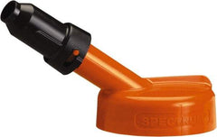 Trico - 4 Gal Capacity Polyethylene Oil Storage System - 1" Tip OD, 7" Straight Spout, Orange - Industrial Tool & Supply