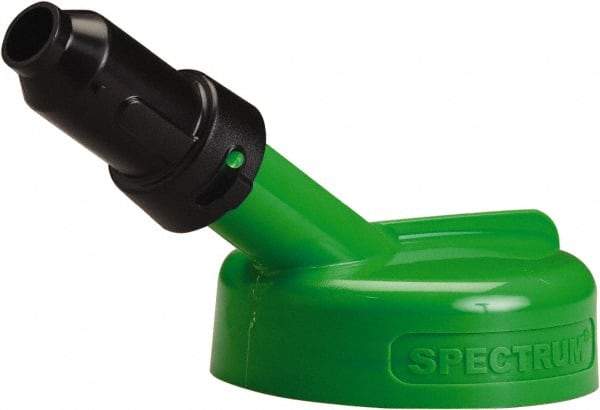Trico - 4 Gal Capacity Polyethylene Oil Storage System - 1" Tip OD, 7" Straight Spout, Green - Industrial Tool & Supply