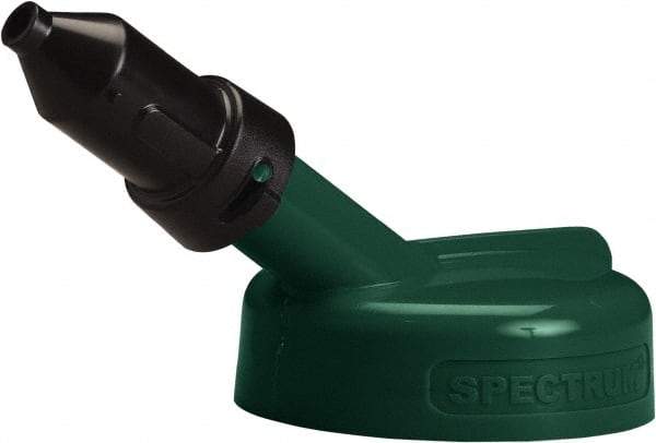 Trico - 4 Gal Capacity Polyethylene Oil Storage System - 1/2" Tip OD, 7" Straight Spout, Dark Green - Industrial Tool & Supply