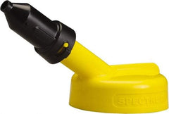 Trico - 4 Gal Capacity Polyethylene Oil Storage System - 1/2" Tip OD, 7" Straight Spout, Yellow - Industrial Tool & Supply