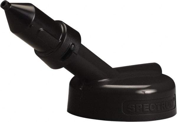 Trico - 4 Gal Capacity Polyethylene Oil Storage System - 1/4" Tip OD, 7" Straight Spout, Black - Industrial Tool & Supply