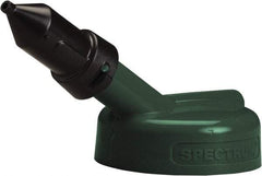 Trico - 4 Gal Capacity Polyethylene Oil Storage System - 1/4" Tip OD, 7" Straight Spout, Dark Green - Industrial Tool & Supply