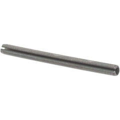 Value Collection - 5/64" Diam x 1" Long Slotted Spring Pin - Grade 1070-1090 Alloy Steel, Uncoated - Industrial Tool & Supply