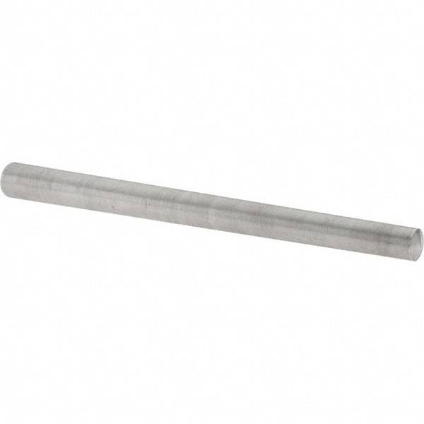 Value Collection - Size 8, 0.3672" Small End Diam, 0.492" Large End Diam, Uncoated Steel Taper Pin - Grade C-12L14, 6" OAL, 6 Pin Length - Industrial Tool & Supply