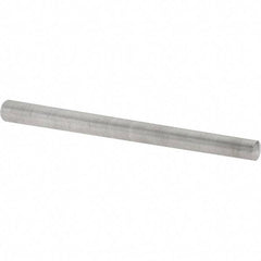 Value Collection - Size 8, 0.3672" Small End Diam, 0.492" Large End Diam, Uncoated Steel Taper Pin - Grade C-12L14, 6" OAL, 6 Pin Length - Industrial Tool & Supply