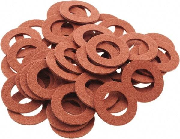 Value Collection - Vulcanized Fibre Standard Flat Washer - 0.312" ID x 9/16" OD, 0.031" Thick, Plain Finish - Industrial Tool & Supply